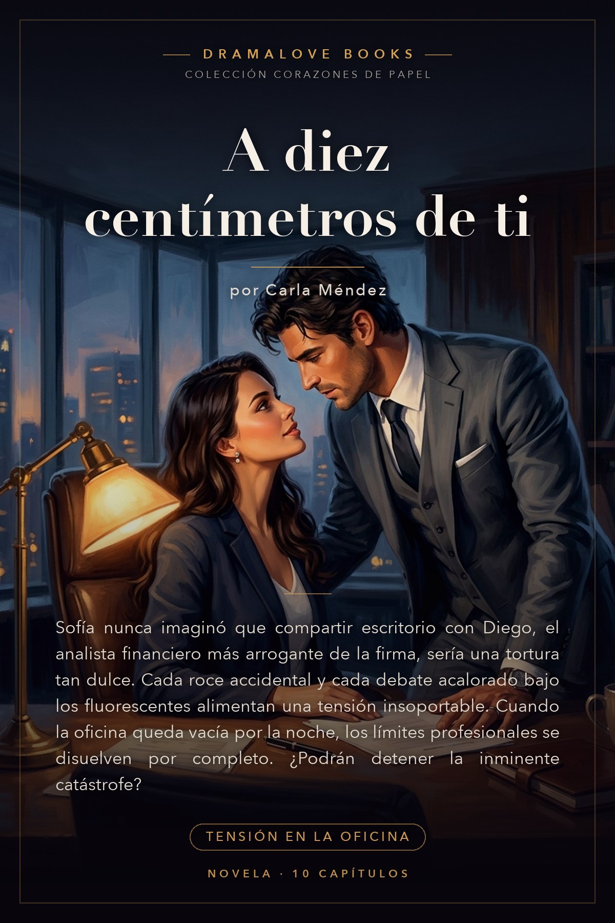 Portada de A diez centímetros de ti